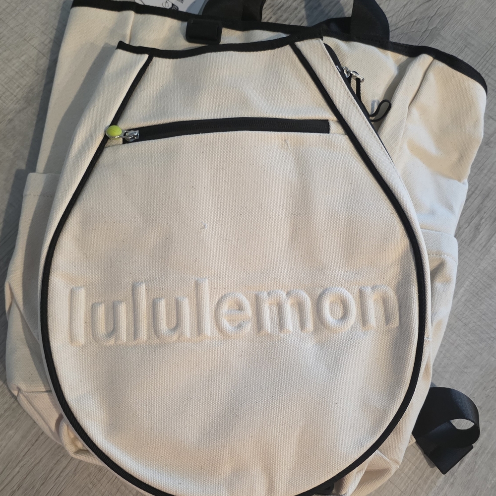 Racket Bag 19L Lululemon Cream Backpack
